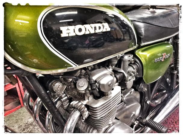 Honda CB 500 1972 restauration par Chambourcy Motos